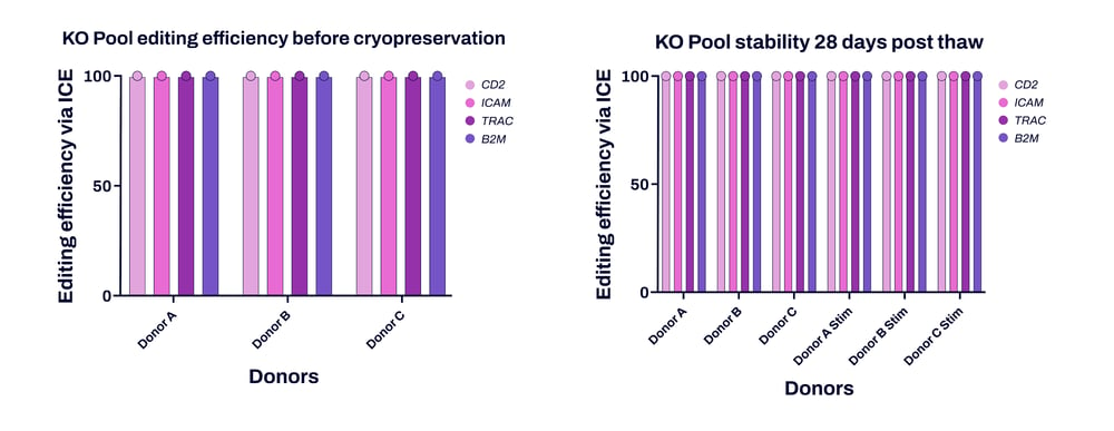 T cell KOPool Stability